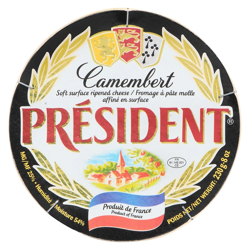 President Camembert Cheese, 230g