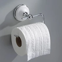 Chelsea Tissue Holder - Chrome and Porcelain