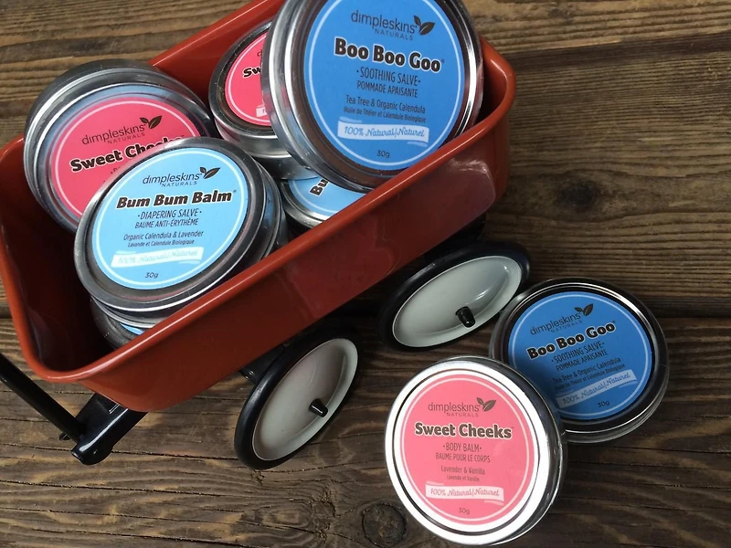 Pommade apaisante Boo Boo Goo de Dimpleskins Naturals