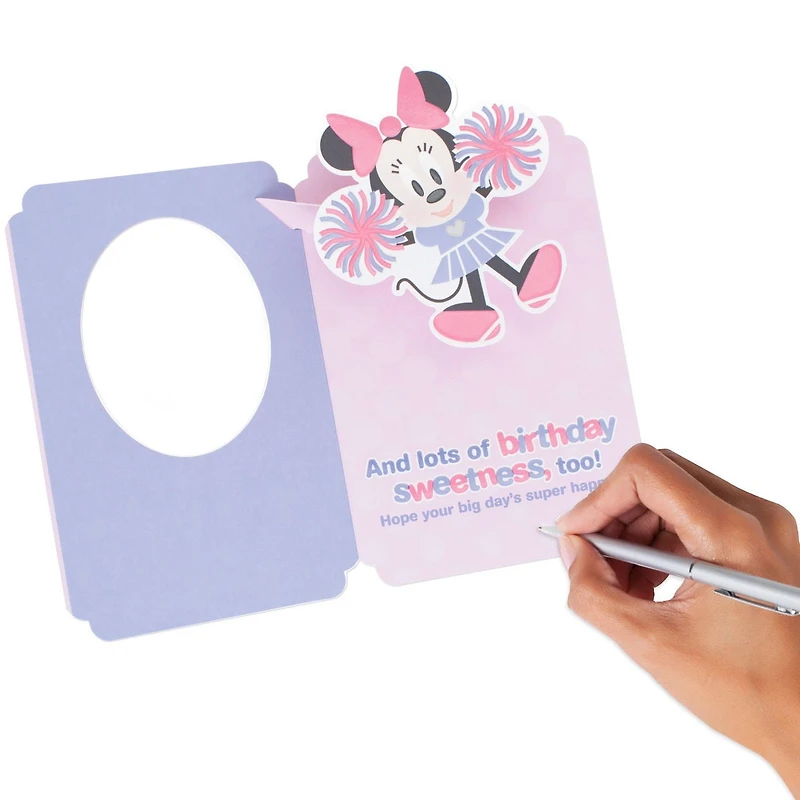 Hallmark Disney Minnie Mouse Birthday Card for Kids