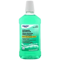 Equate Fresh Mint Antiseptic Mouthwash, 1 L