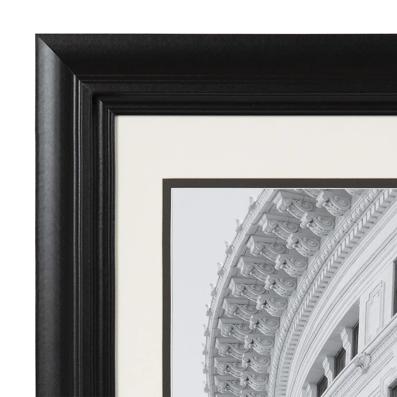 hometrends Sawyer Black Portrait Picture Frame, 11" x 14"/8" x 10"