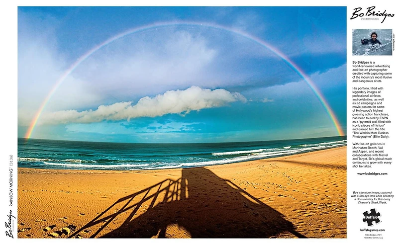 Buffalo Games - Bo Bridges - Rainbow Morning - 500 Piece Jigsaw Puzzle