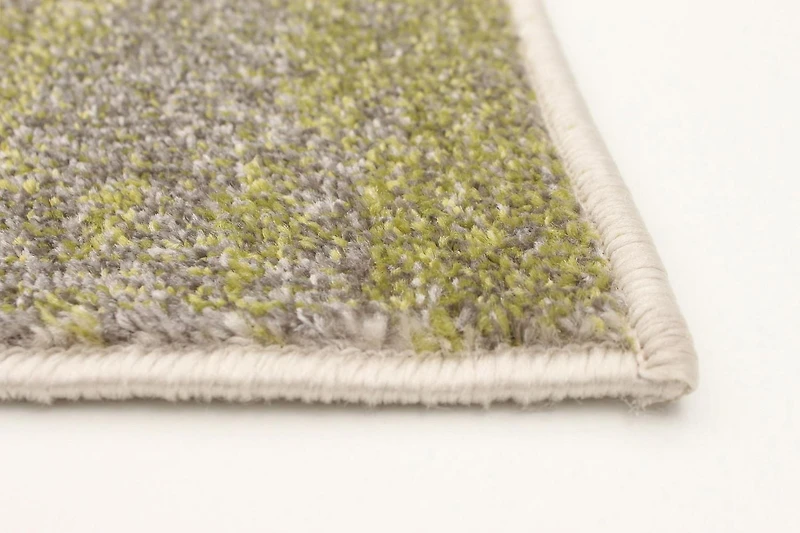 ECARPET Cora Ivory/Green Rug