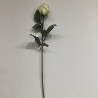 ROSE BUD WHITE, ARTIFICIAL FLOWERS