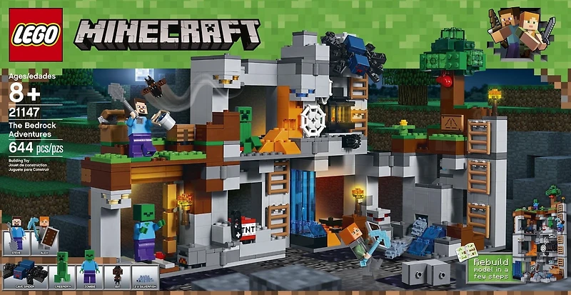 Minecraft - Les aventures souterraines (21147)
