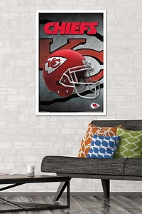 NFL Kansas City Chiefs - Helmet 16 Wall Poster, 22.375" x 34"