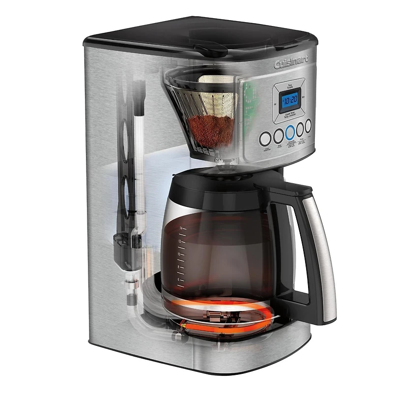 Cuisinart cafetière programmable 14 tasses PerfecTemp - DCC-3200C