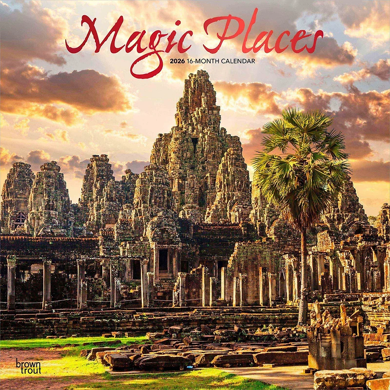 Magic Places 2026 Square Flap FOIL
