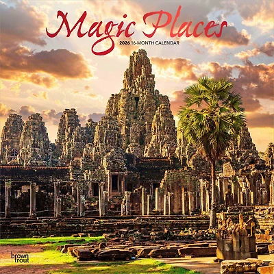 Magic Places 2026 Square Flap FOIL
