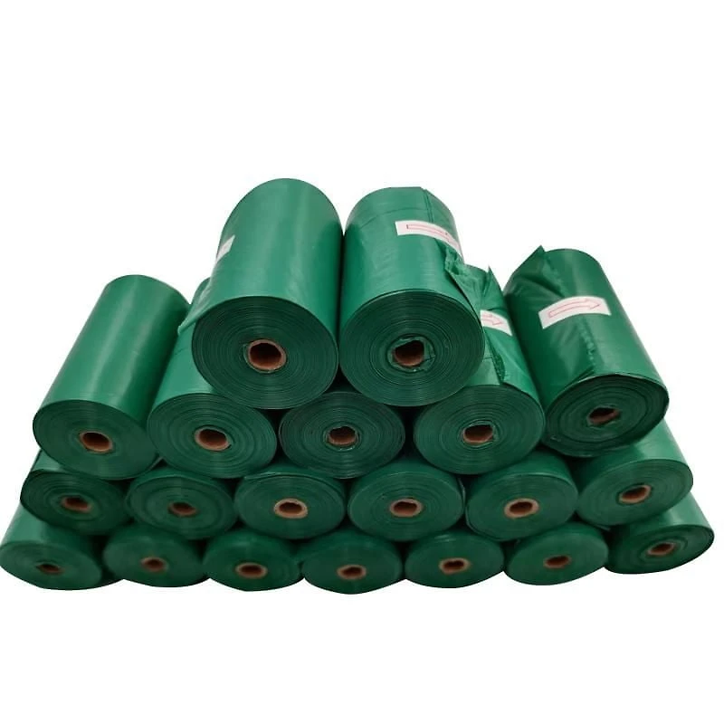 Eco Waste Bags 400ct with 1 Fabric Dispenser, 23cm*33cm*15mic, 20 bags/roll, 20 rolls/pack, Great Value Eco Dog Poop Bags 400ct with 1 Fabric Dispenser