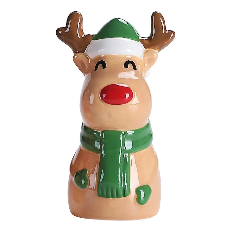 Holiday Time Reindeer Salt & Pepper Shakers