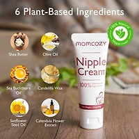 Momcozy 100% Natural Nipple Cream, 1.41 oz