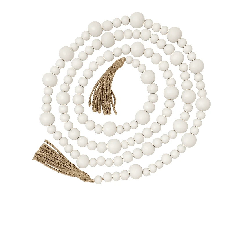 GT 9FT BEAD GRLND WH