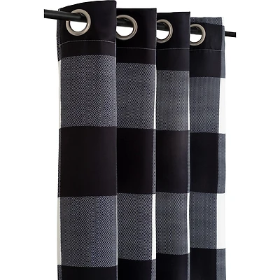 Safdie & Co. Rideau 2PK 84L Noircissant Tissé Noir Blanc