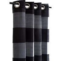 Safdie & Co. Rideau 2PK 84L Noircissant Tissé Noir Blanc