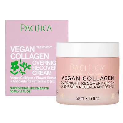 Pacifica - Crème de nuit réparatrice au collagène végétalien - 50 ml