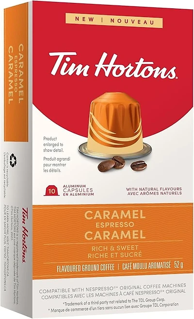 TDL CARML ESP - FRENCH E-TIM HORTONS TH CAFE MOULU CARM
