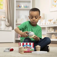 Melissa & Doug Cône de crème glacée Jeu de simulation magetic