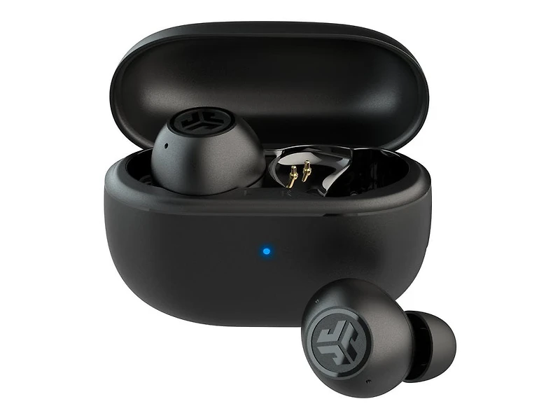 JLab Go Pop Bluetooth Earbuds - Black, Active Noise Cancelling