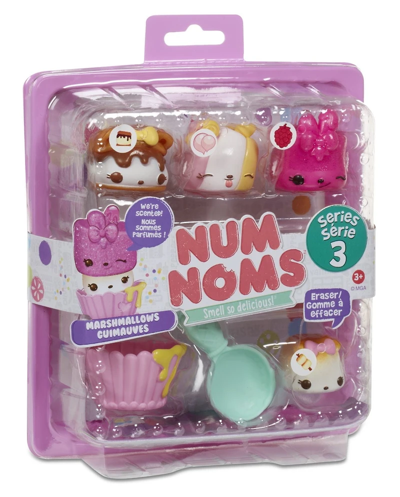 Lot initial Num Noms, série 3, guimauves
