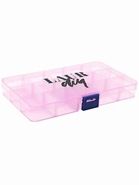 Pink storage case for crafting supplies