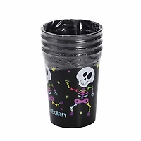 4PK TUMBLERS-SKELETO
