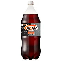 AW Root Beer® Zero Sugar 2L Bottle, 2L Bottle