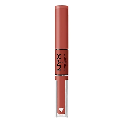 NYX PROFESSIONAL MAKEUP, Shine loud, Couleur pour lèvres haute brillance, longue tenue, Formule vegan - BORN TO HUSTLE (Rose) Couleur haute brillance