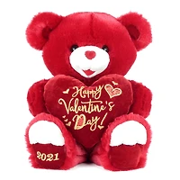 Tout pour Célébrer Saint-Valentin Grande Ours en Peluche chérie 2021, Rouge