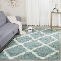 Safavieh Dallas Logan Geometric Shag Area Rug