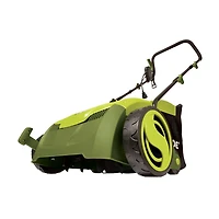 Sun Joe AJ801E Scarificateur/déchaumeuse de gazon électrique à 12 A de 13 po avec sac de ramassage