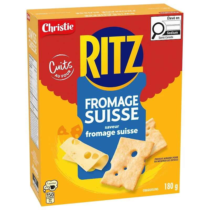 RITZ Swiss Cheese Crackers