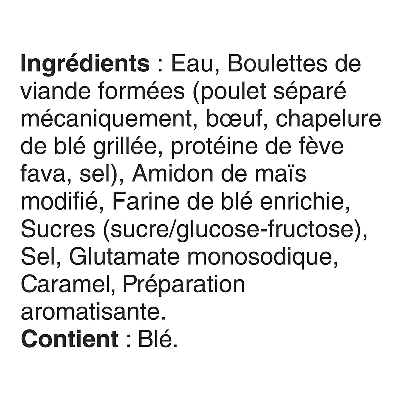 Sauce et ragoût de boulettes de Fraser FarmMD PUR FF GRAVY&MEAT BALL 24/425G