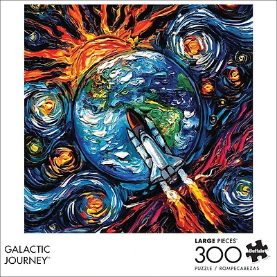 Buffalo Games - Le puzzle Galactic Journey - en 300 pièces