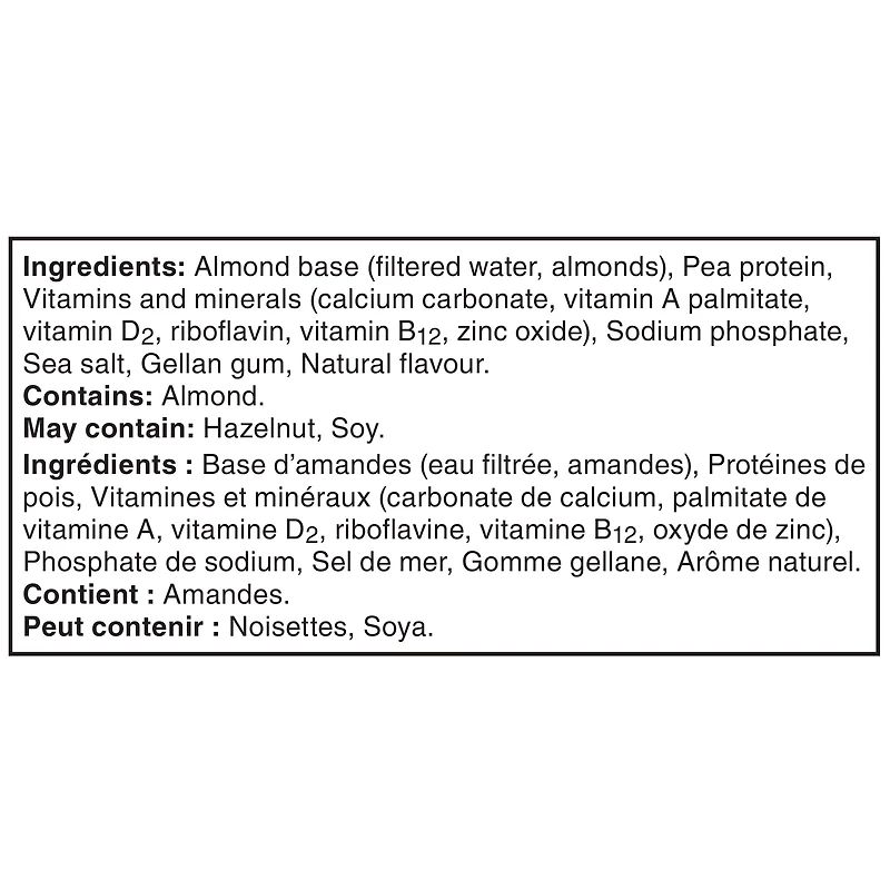 Almond Unsweetened Original Plant-Based Beverage, 1.75L