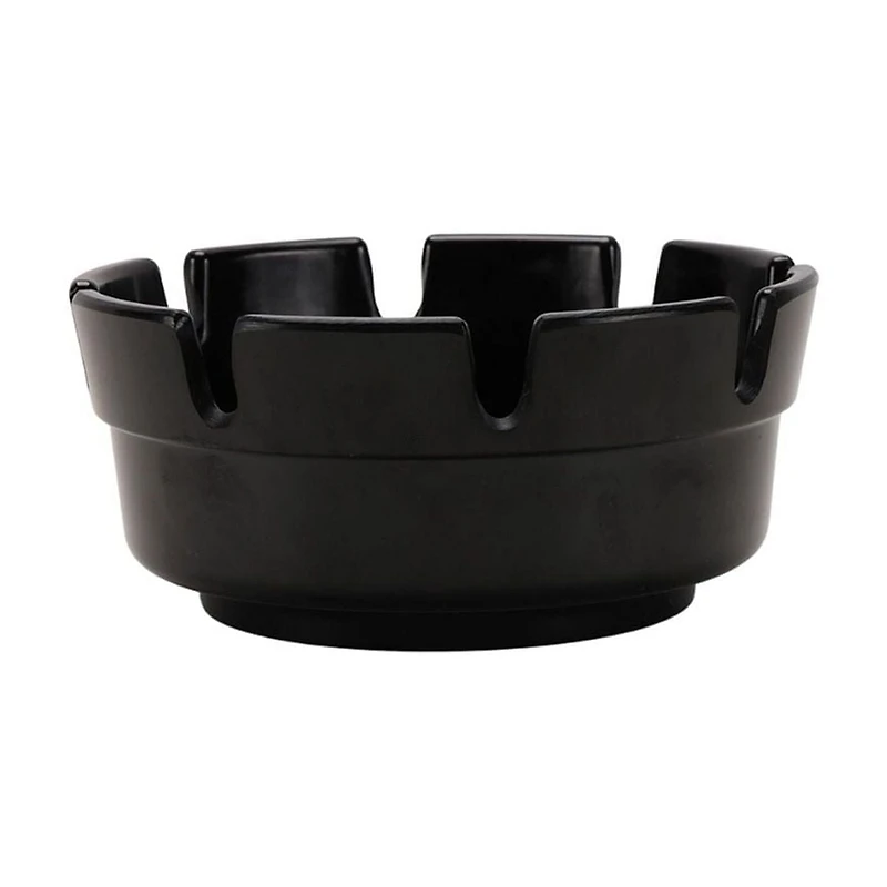 Mainstays 4 inch Black Melamine Ashtray