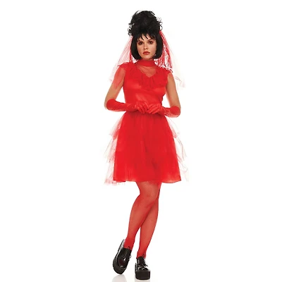 Adult Red Goth Dress Costume