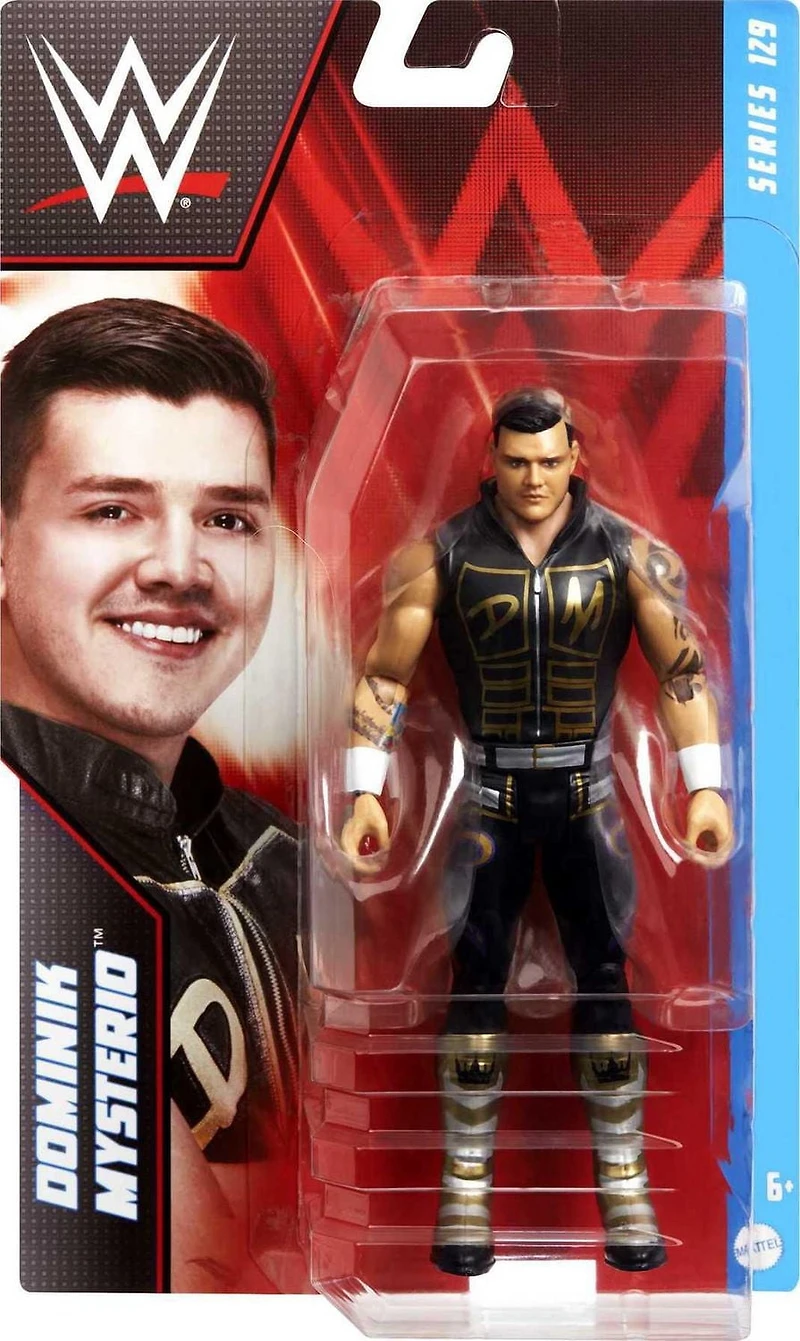 WWE – Figurine articulée – Dominik Mysterio - Series #129