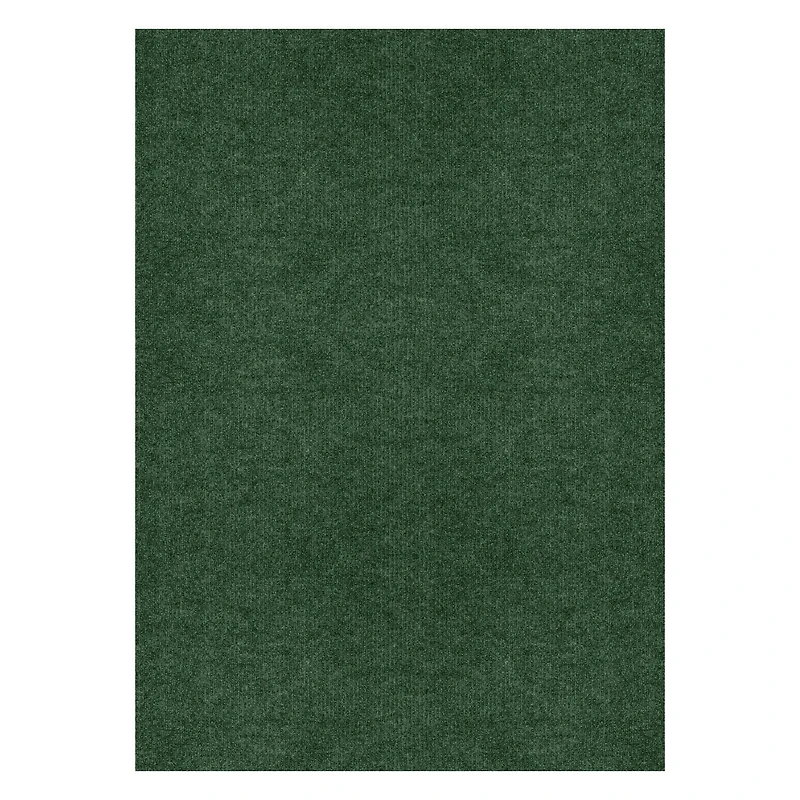 Tapis d'intérieur-extérieur vert de 6 pi x 8 pi