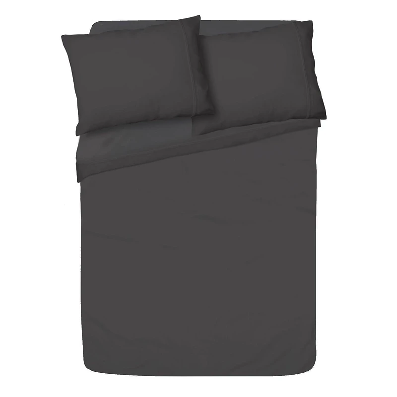 Taies d’oreiller Serta en coton Tencel violet