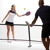 Filet de pickleball FILA et accessoires, réglementation 22 pieds