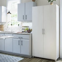 Systembuild Camberly 36 pouces Armoire de rangement utilitaire, gris graphite