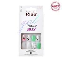 KISS Gel Fantasy - Fake Nails, Long