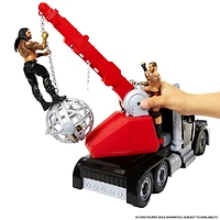 WWE Wrekkin Véhicule Rampage Rig, Wrekkin Ball, 11 éléments fracass.