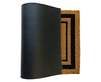 Paillasson en fibre de coco avec envers antidérapant, 18" x 30" de Home Décor Inc.