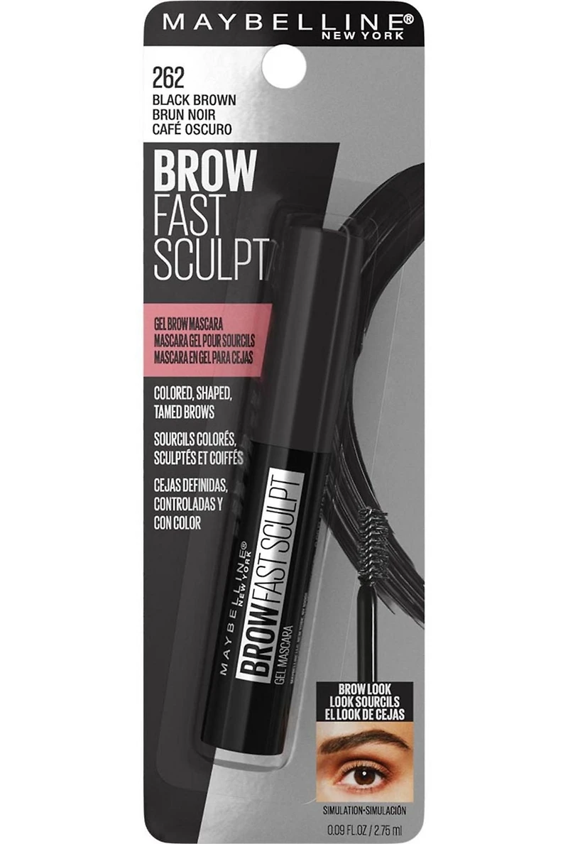 Maybelline New York Fast Sculpt, Shapes Eyebrows, Eyebrow Mascara Makeup, 3 GR, 3 GR