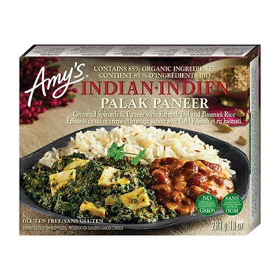 E-AMYS ORGANIC INDIEN PALAK PANEER