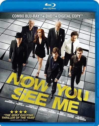 Film Now You See Me (Blu-ray + DVD Combo) (Anglais)