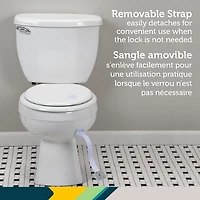 Verrou pour couvercle de toilette Outsmart™ de Safety 1st Sécurité des bébés et des enfants